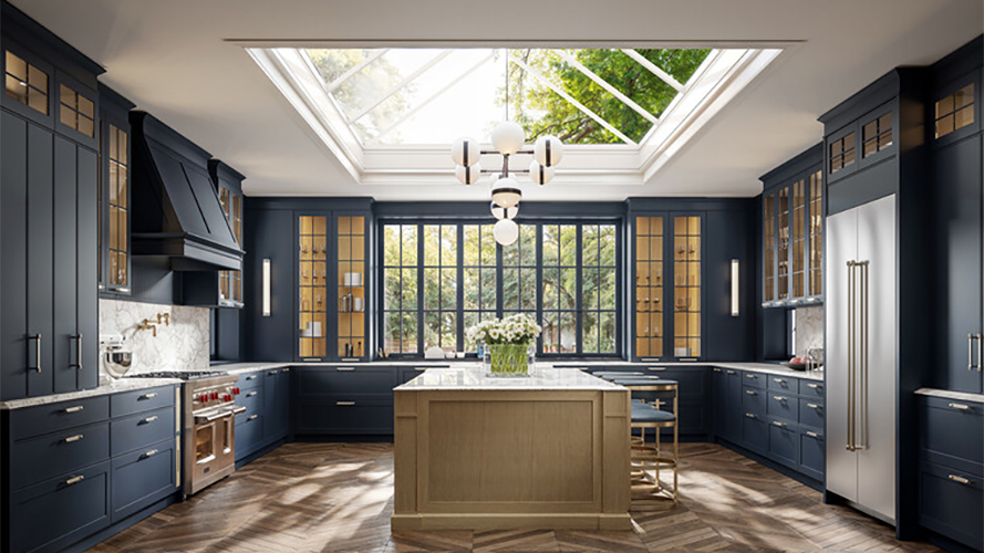 old-line_collezione-dolce-vita_cucina_blue_01_ante-laccato-ottanio-isola-rovere-tinto másolat